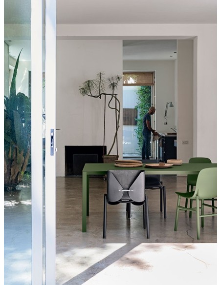 Mesa rectangular para terraza Thin-K