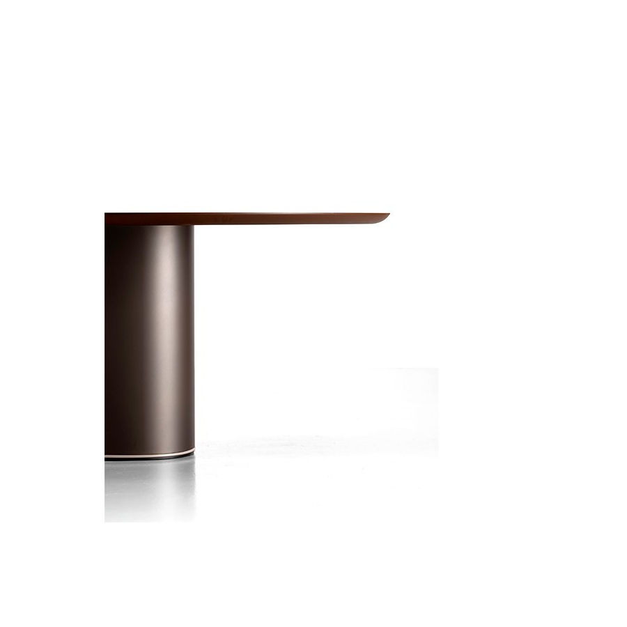 Mesa redonda moderna Holo Pillar
