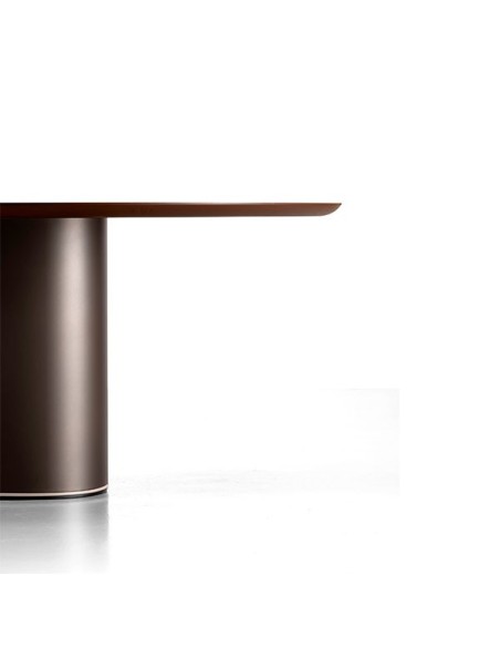 Mesa redonda moderna Holo Pillar
