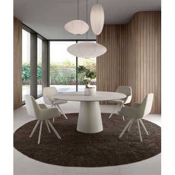 Mesa de comedor redonda Vega 2