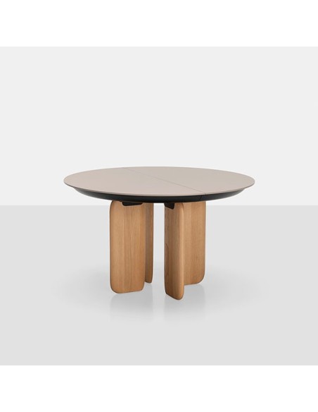 Mesa redonda Pala con cuatro patas