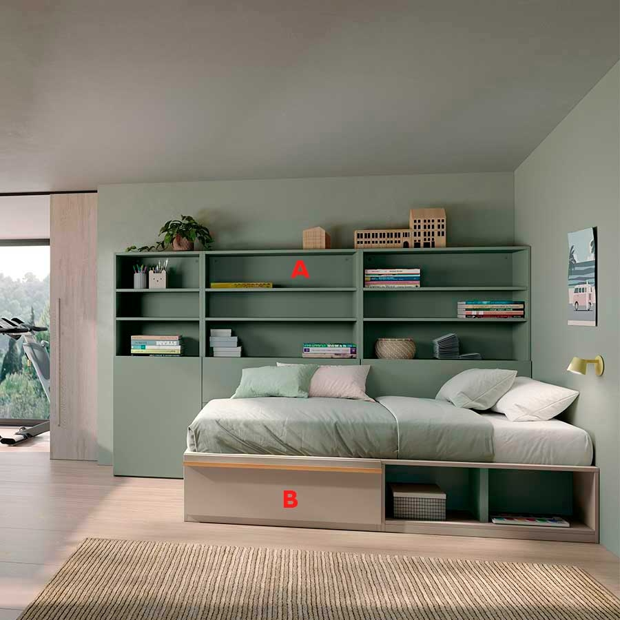 Dormitorio juvenil Stay Young 7 | Antaix