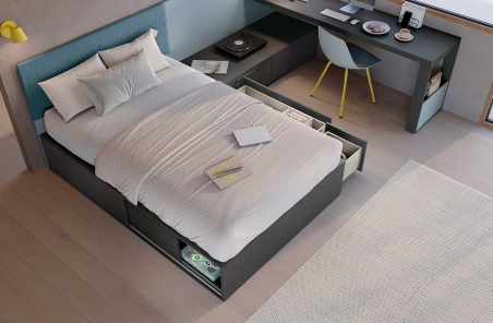Cama con cajones Antaix