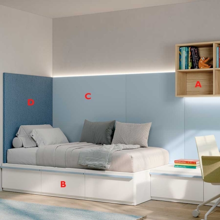 Cama nido con cajones Stay Young