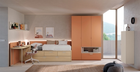 Dormitorio juvenil de la firma Antaix