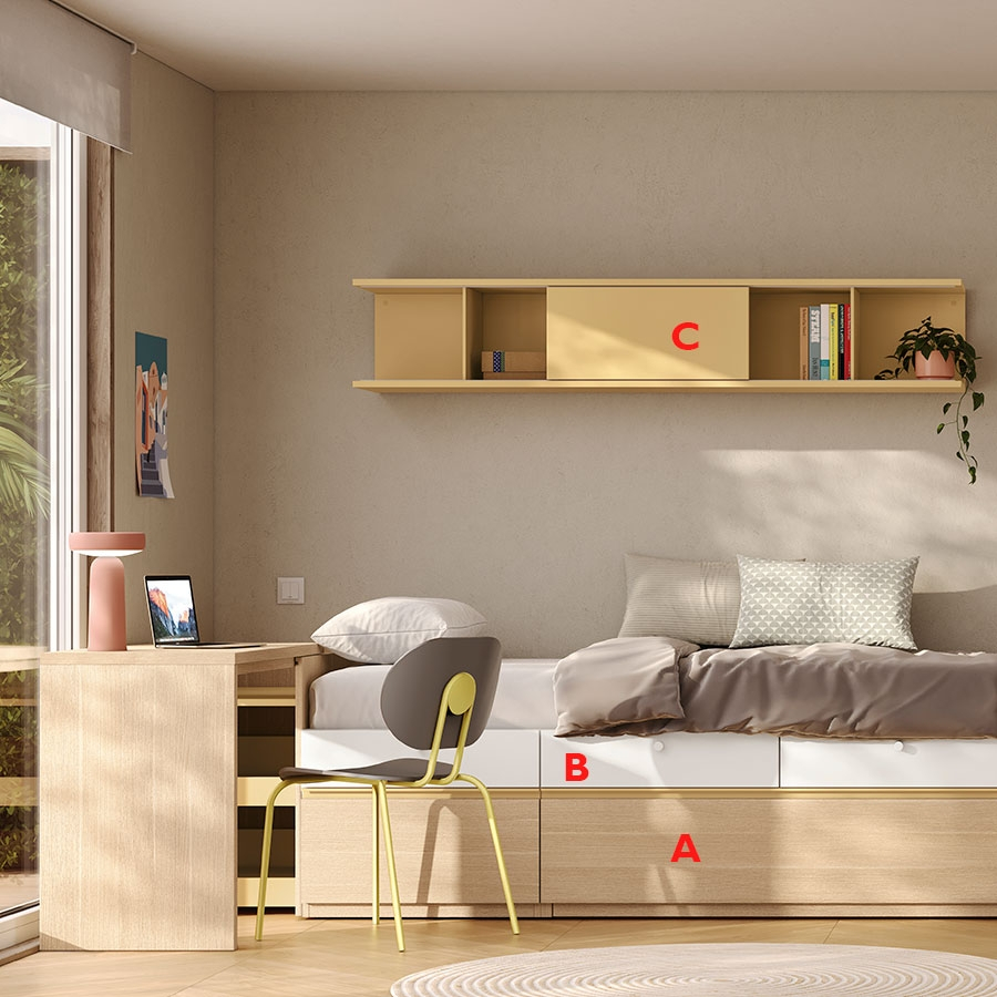 Dormitorio juvenil nueva colección