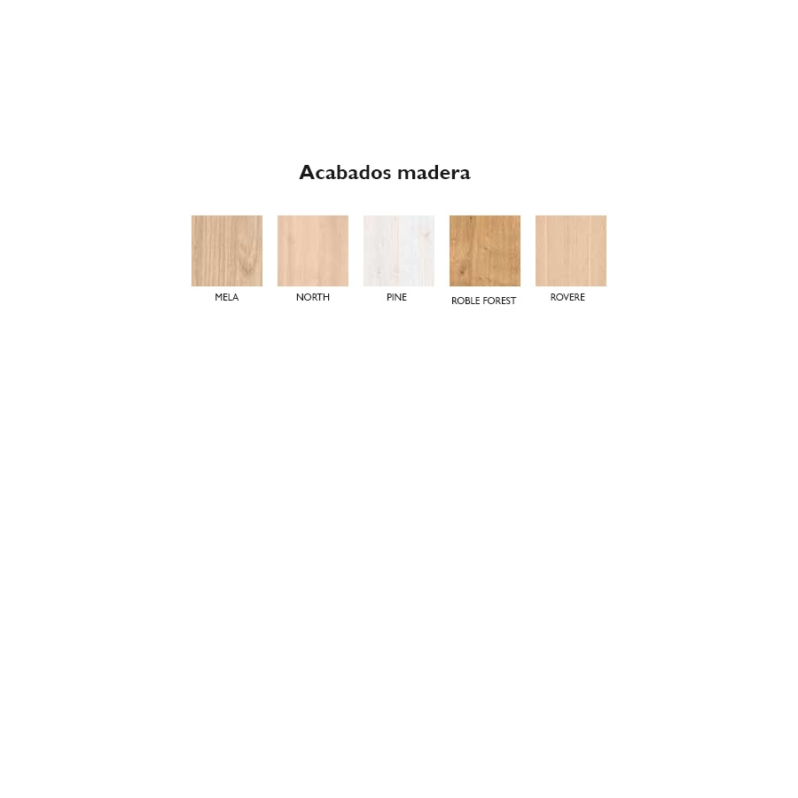 Acabados madera