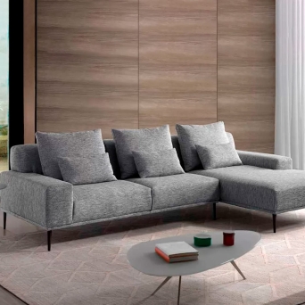 Chaiselongue Dove tapizada