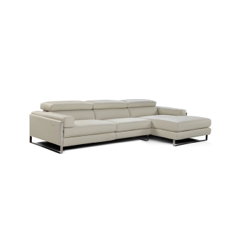 Chaiselongue tapizada en piel 2