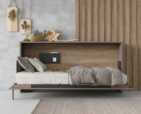 Cama abatible horizontal