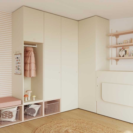 Dormitorio Flow 19 con cama abatible