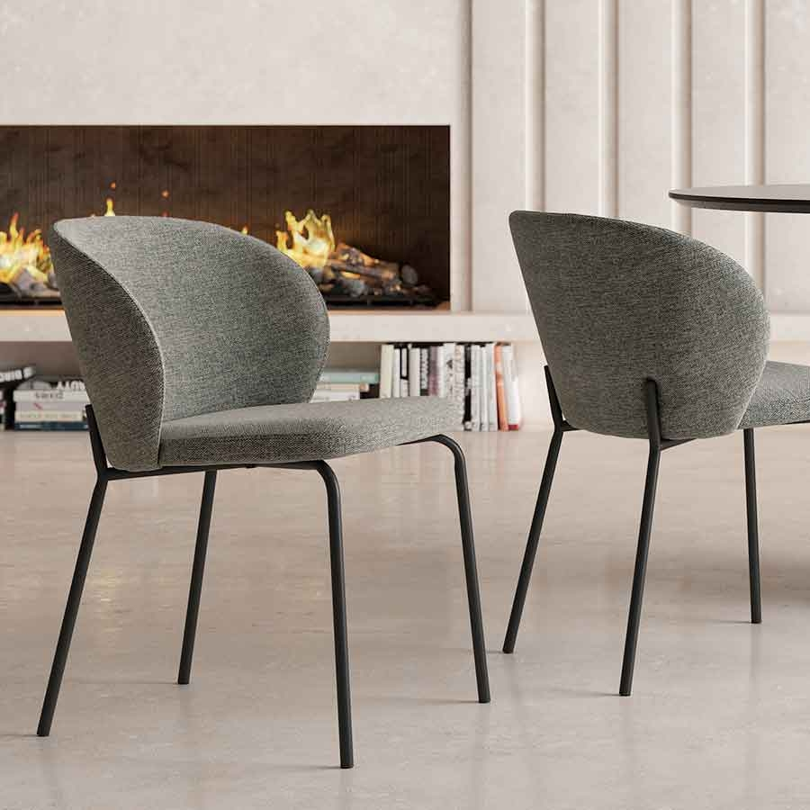 Silla Bergen gris