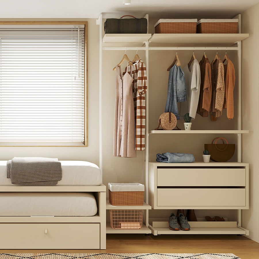 Dormitorio Flow 29 fabricado en melamina