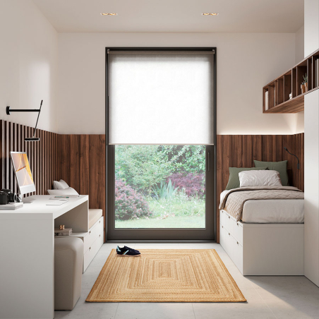 Habitación juvenil compacta con cajones