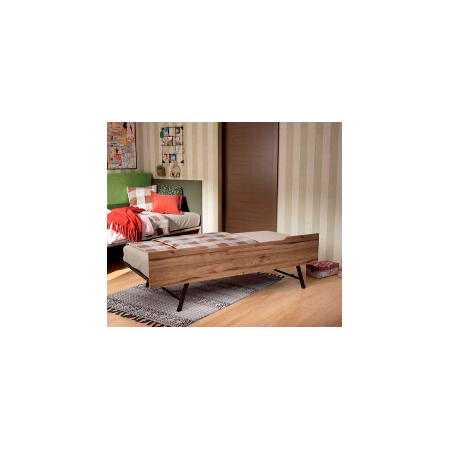 Dormitorio juvenil con cama nido