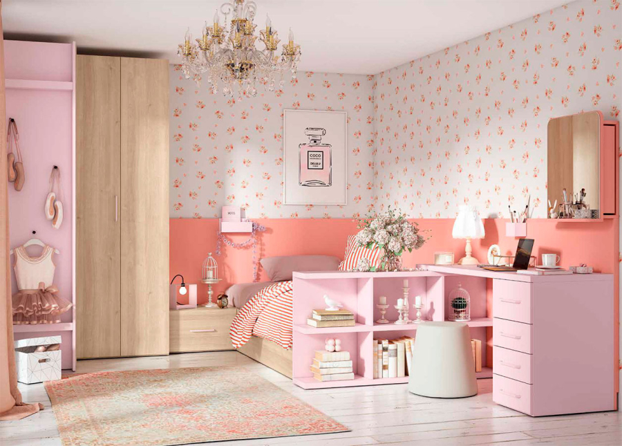 Habitación juvenil completa en Muebles Lara