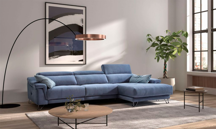 Sofá Mirella Pedro Ortiz con chaiselongue