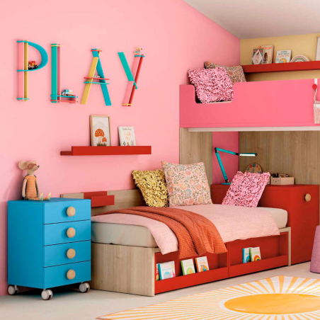 Dormitorio juvenil Delulu 44