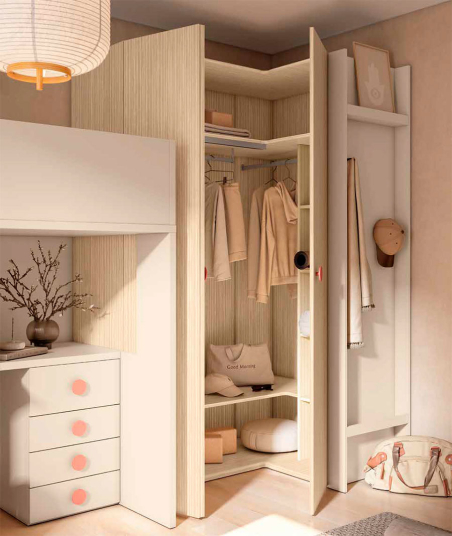 Habitación juvenil completa en Muebles Lara