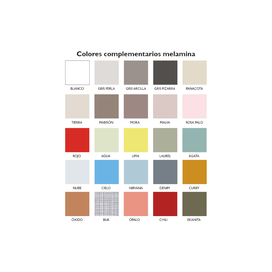 Acabados unicolor Muebles Ros