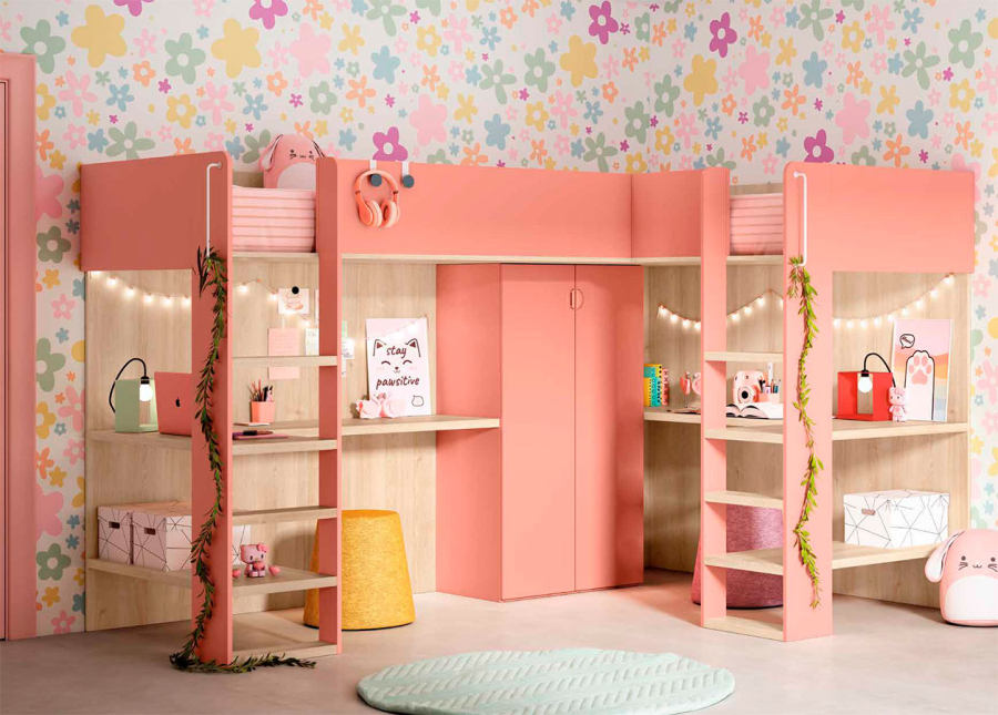 Habitación juvenil Delulu Muebles Ros