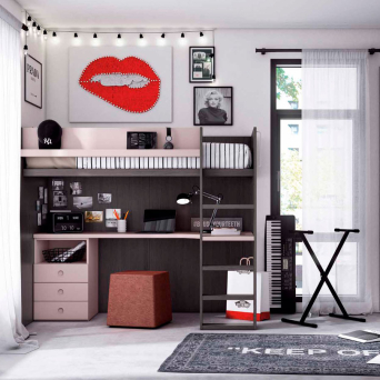 Dormitorio juvenil Delulu 49