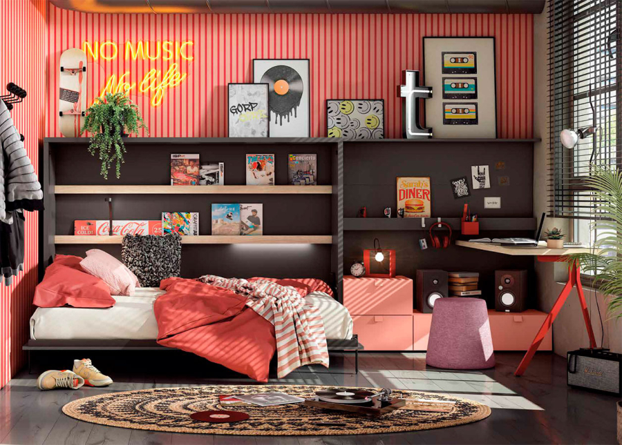 Habitación juvenil completa en Muebles Lara