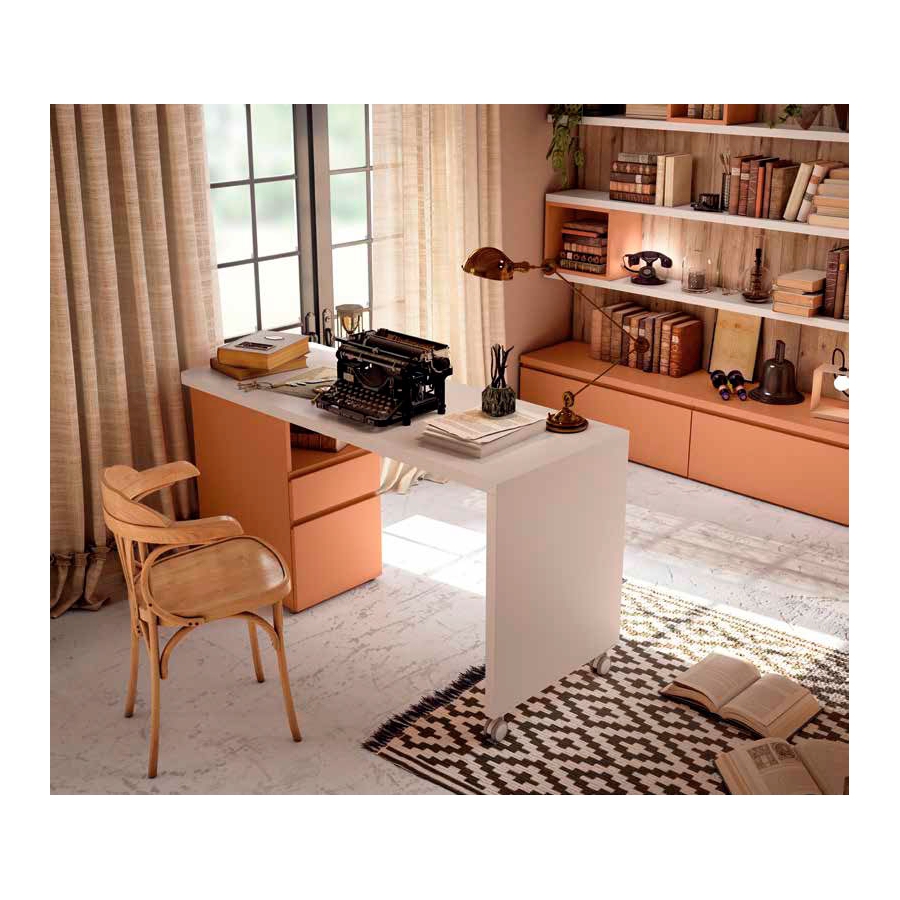Habitación juvenil con escritorio