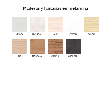 Acabados Delulu melamina