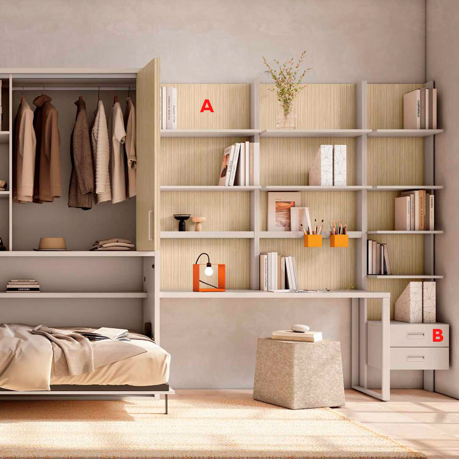 Habitación juvenil completa