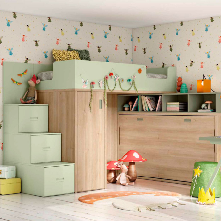 Dormitorio juvenil Delulu 70