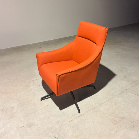 Butaca giratoria Calvin NARANJA