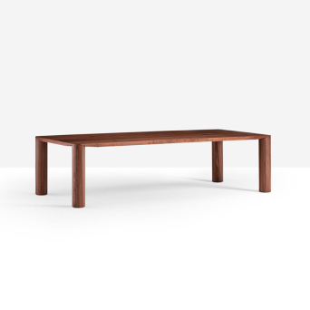 Mesa Eggen de la firma italiana Midj en madera color negro 2