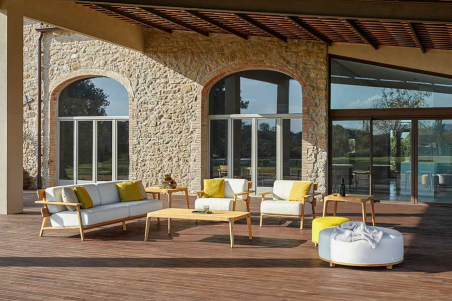 Sillón Paralel teca