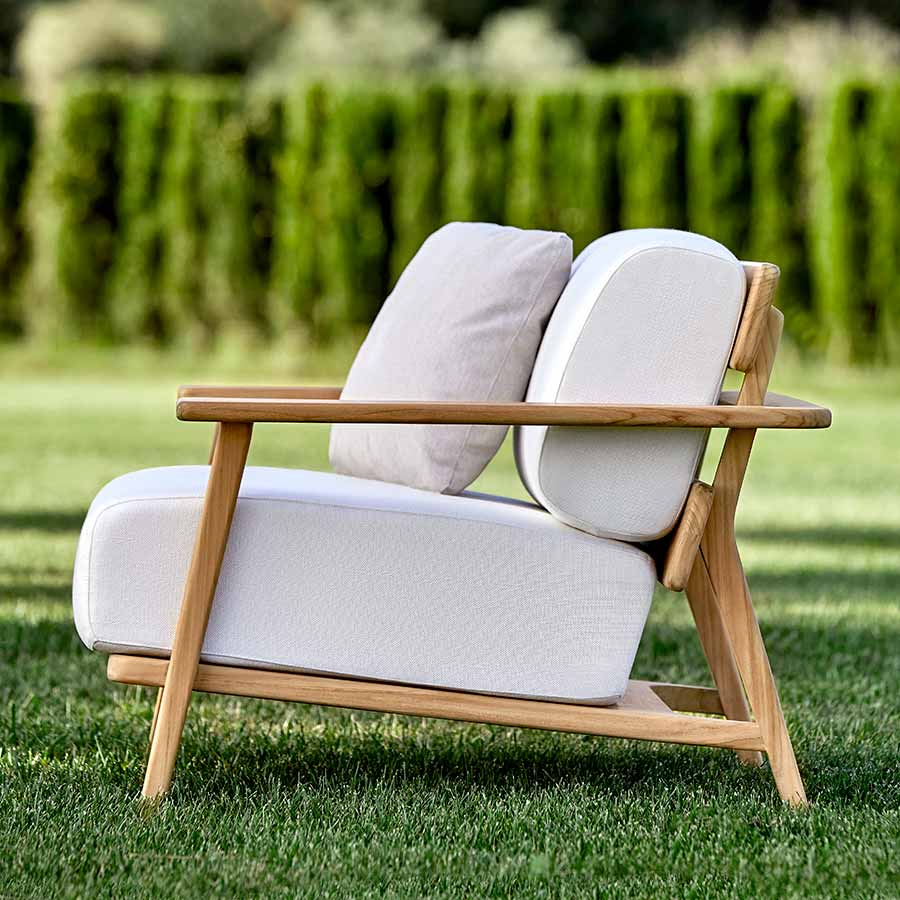 Sillón Paralel tapizado