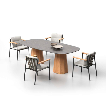 Comedor con mesa y sillas Lacus de SKLD Studio