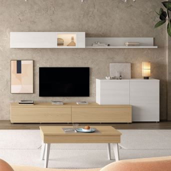 Salón Neo 301, fabricada en melamina de primera calidad