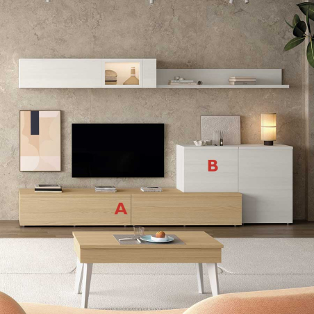 Personalización de acabados del Salón Neo 301