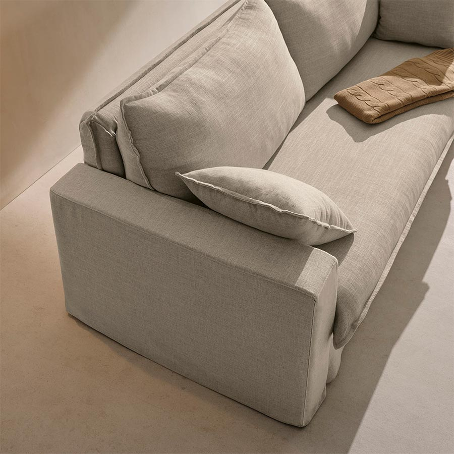 Sofá cama Nadir tapizado