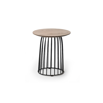 Mesa auxiliar CT-906 de medida Ø40x45cm.