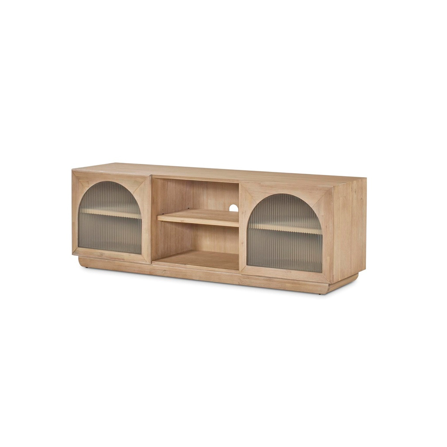 Mueble TV Catania 160cm. con dos puertas batientes y un diáfano central