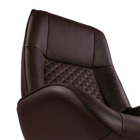 Sillón Bordeaux piel negro