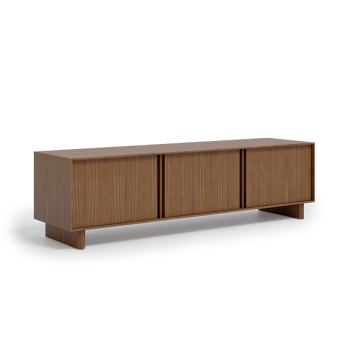 Aparador Madi 02 con tres puertas fabricado en chapa de madera natural