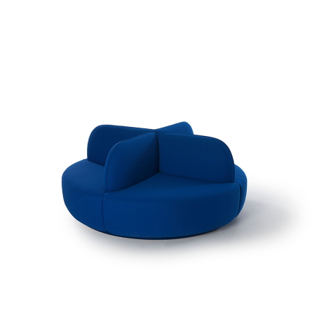 Sofá La Isla de la firma Sancal en color azul