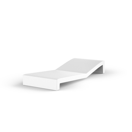 Tumbona Jut de Vondom acabado blanco