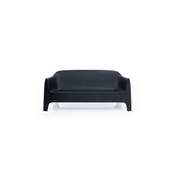 Sofá Solid de Vondom, acabado negro 2