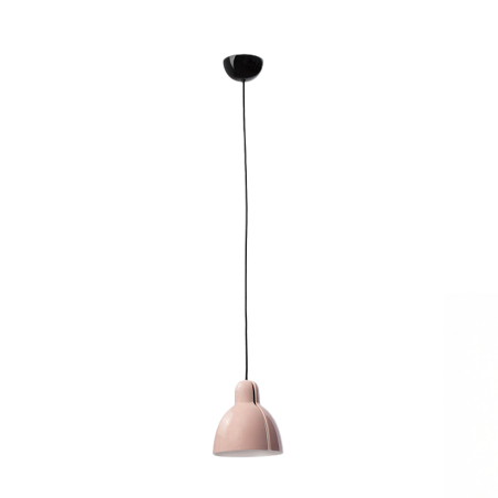 Lámpara colgante Venice de Faro Barcelona, fabricada en acero, acabado rosa