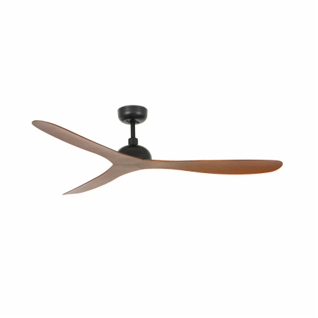 Ventilador de techo Gotland de Faro Barcelona acabado negro nogal