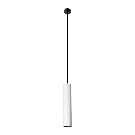 Lámpara colgante Stan de Faro Barcelona, acabado blanco mate, fabricada en aluminio