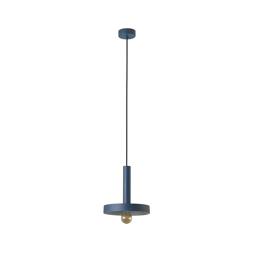 Lámpara colgante Whizz, de Faro Barcelona, acabado azul